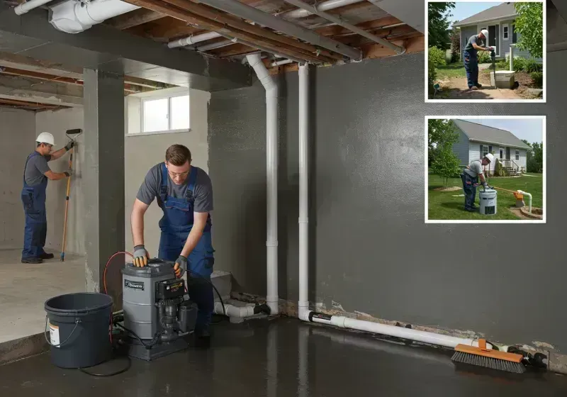 Basement Waterproofing and Flood Prevention process in Sycamore, IL